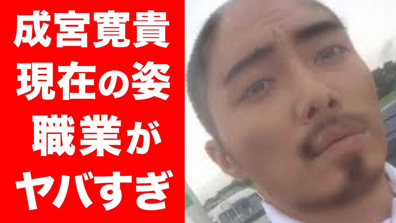 驚愕 成宮寛貴の現在の姿がヤバすぎる まさかの職業や収入源に一同驚愕 Ipboys